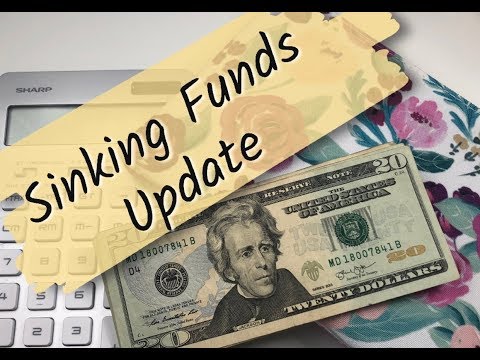 Sinking Funds - Small Update | Budget With Me | Dave Ramsey Inspired