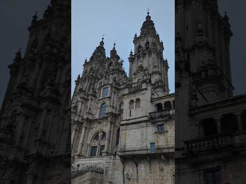 Where the Camino de Santiago finishes in Santiago de Campostela, Spain #shorts #caminofrances #spain