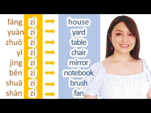 Chinese SUFFIX 子 zi ---8 COMMON WORDS MADE WITH 子 zi--Grow your Chinese vocabulary FAST