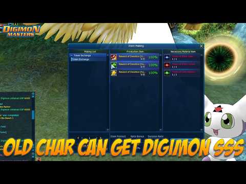 DIGIMON MASTERS ONLINE : HOW TO GET FREE DIGIMON SSS FOR Old / Comeback Char - DMO