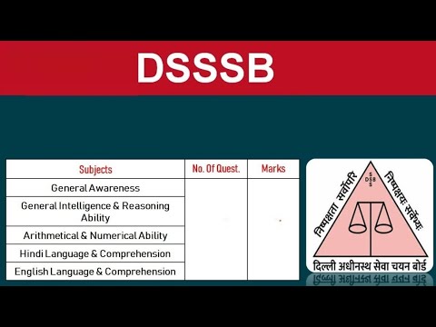 DSSSB PRT part 1 complete syllabus | Download PDF | Score 80 - 90 in part 1 💯@wisdomacademy748