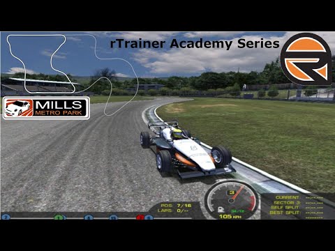 rFactor - rTrainer Academy Series - Roundd. 1 - Mills Metropark Short