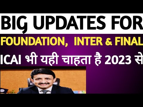 |Big Announcement For All Level Foundation,  Intermediate & Final|