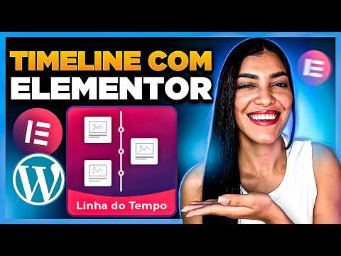 Como Criar uma Seção de TIMELINE no Elementor [Linha do Tempo no Elementor]