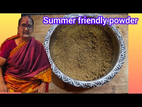 @DhinamumManamum Summer special || Summer friendly saathu podi || Healthy powder || Marunthu podi