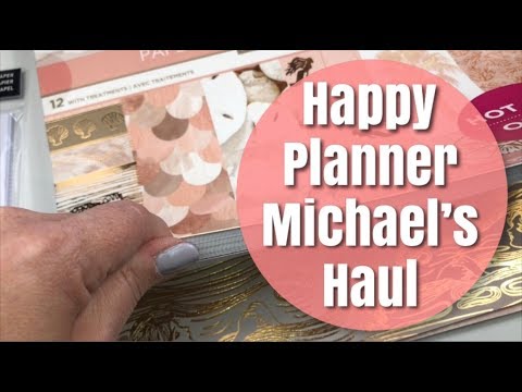 Small Michaels Haul - Happy Planner Memories + More