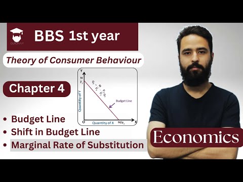 Marginal rate of Substitution (MRS) || Budget Line and Shift || BBS 1st year Economics Chapter 4