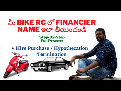 Hypothecation Termination or  Hire purchase Termination | RTO Hypothecation removal full process