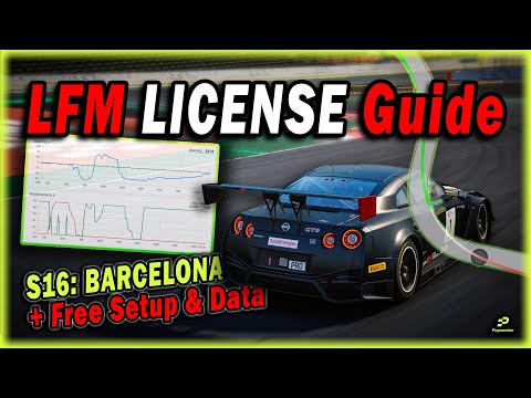 LFM License S16 - MASTERING Barcelona - Free Setup & Data - Assetto Corsa Competizione