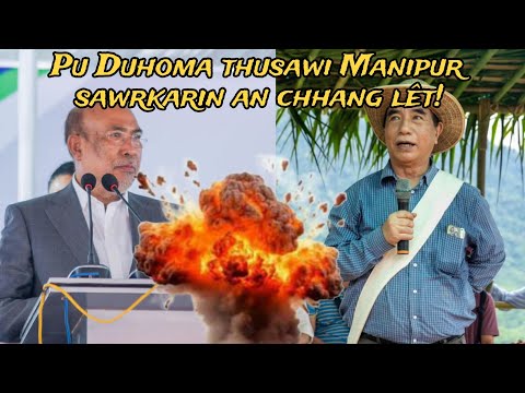 Mizoram CM Pu Lalduhoma leh Manipur CM Biren Singh an inchaltauh!!