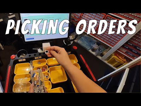 POV BRICKLINK ORDER PICKING | VLOG