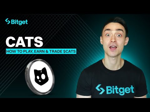 Get Ready for CATS! 🐾 Now Available on Bitget!