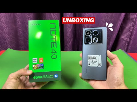 Infinix Note 40  - Unboxing & Features Overview! (Budget KING!)