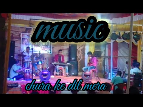 MUSIC chura ke dil mera//stage program//masur musical//