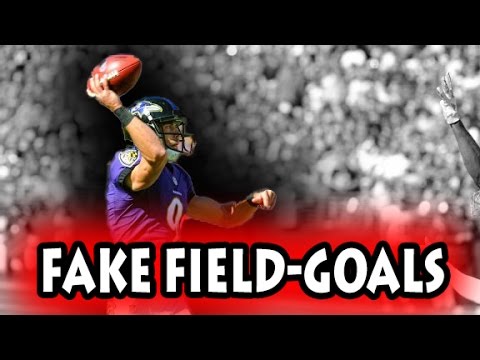 Football Fake Field Goals (NFL, NCAA, CFL)