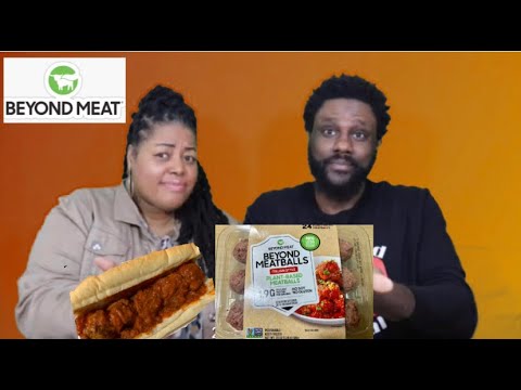 Do Beyond Meat Meatballs ReallyTaste Good??? Review - Meatball Marinara Sub