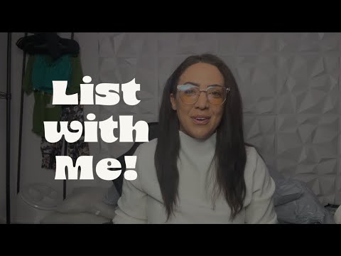 List with Me! - Reselling Clothes on Poshmark and Whatnot Marketplace to Make Money!