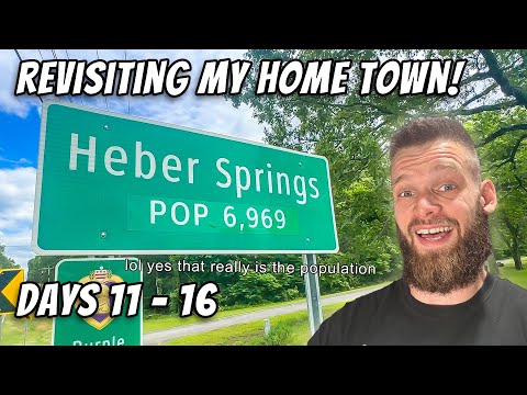 Sharing My Home Town With You! (Plus super fun religious trauma lol) Heber Springs, AR