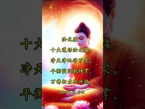 【禅意诗词】十大道场法无疆，净天净地净万象 #南无阿弥陀佛 #正能量 #buddha #南无本师释迦牟尼佛 #回归