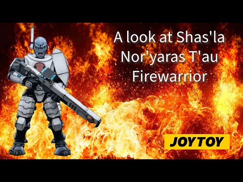 A look at Shas'la Nor'yaras T'au Firewarrior Action Figure from JoyToy