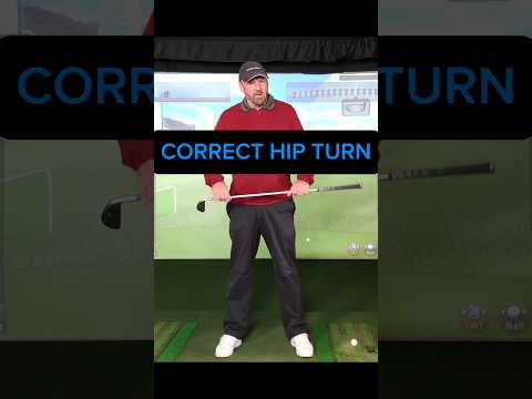 BEST HIP TURN - Golf Swing Tips & Drills #shorts