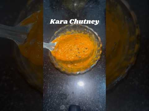 South Indian Kara Chutney l Easy red chutney recipe  #shorts #youtubeshorts #shortvideo #viral