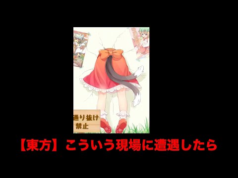 【東方】こういう現場に遭遇したら