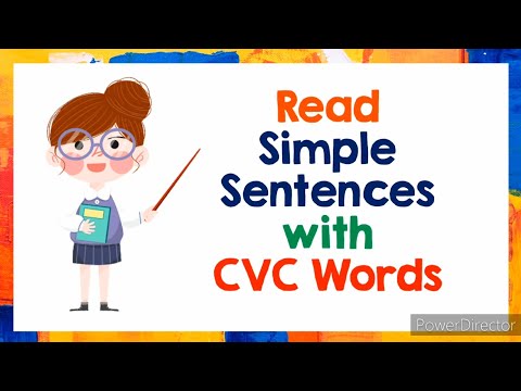 CVC Reading Lesson 4 | CVC Words in Sentences | Sentences with Short Vowel Oo