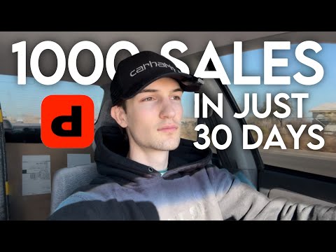 How I Reached 1,000 Sales in 30 Days on Depop