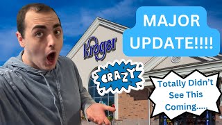 MAJOR KROGER UPDATE!!!! ~ TOTALY DIDN'T SEE THIS HAPPENING! ~ *THIS IS CRAZY!*