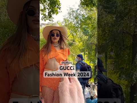 #gucci #guccifashion #fashionweek #fashionweekstreetstyle #milanfashionweek #mfw2024