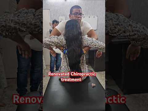 Renovated Chiropractic treatment #drrajneeshkant #worldfamouschiropractor