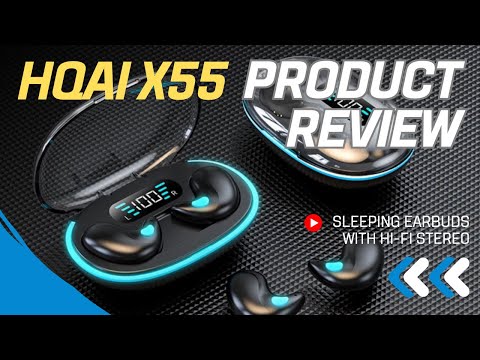 HQAi X55 Wireless Sleeping Earphone Tagalog Product Review Shopee Free Sample