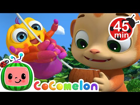 Itsy Bitsy Spider (Animal Time) + More CoComelon JJ's Animal Time Kids Songs | Animal Songs for Kids