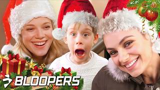 HOLIDAY MOVIE BLOOPERS MASHUP  | Funniest Outtakes from Christmas Classics