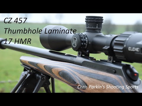 CZ 457 Thumbhole Laminate 17 HMR REVIEW