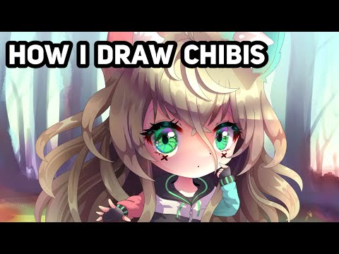 How to Draw a Chibi: Voiceover Speedpaint of My Process