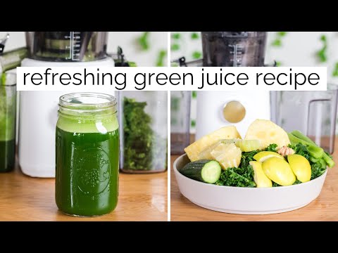 Green Juice Recipe | Nama J2 | Refreshing and Delicious Juice