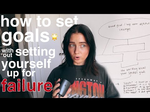 How to Set Goals Without Setting Yourself up for Failure: a foolproof guide 📝