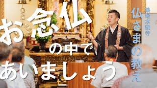 【築地本願寺 仏さまの教え】お念仏の中で あいましょう【遠山 泰範 師（静岡県 伊東市 宝専寺）】