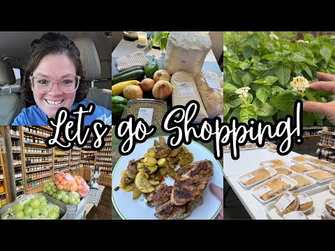 Country Side Amish Bakery & Farmers Market Shop with me + Haul & Lunch