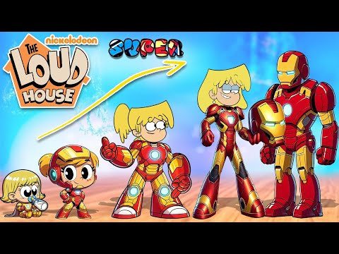 The Loud House as Super Marvel Growing up Compilation | Cartoon Wow