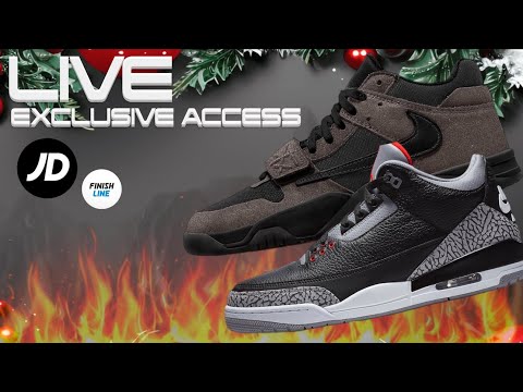 FNL/JDSPORTS EA JORDAN 3 BLACK CEMENT & TRAVIS SCOTT JUMPMAN JACK MOCHA COMING SOON!