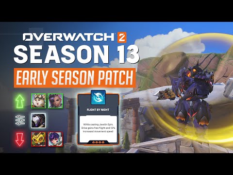 Ramattra Shield Punch REVERTED & Junkenstein gets a PATCH? | Overwatch 2 - Season 13 Early Patch