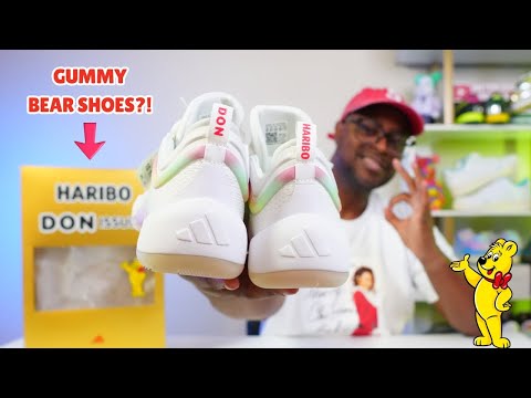 GUMMY BEAR SHOES Are REAL?! HARIBO x ADIDAS Don Issue 6 Unboxing