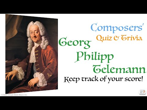 Georg Philipp Telemann - Composer Quiz & Trivia