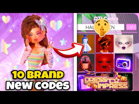 ALL 10 Secret Codes + FREE VIP in Dress to Impress! 🎉 | Roblox DTI Codes!