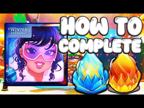 How to Complete Royale High Winter Spotlight Roblox Event