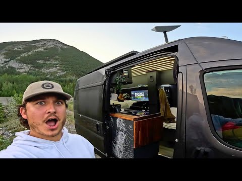 Vanlife in Remote Canadian Wilderness | Video Games and Stir Fry