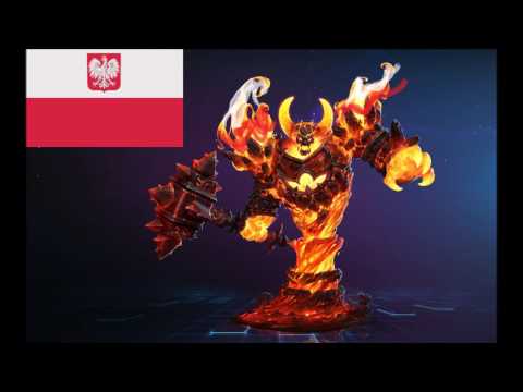 Ragnaros Quotes PL - Heroes of the Storm